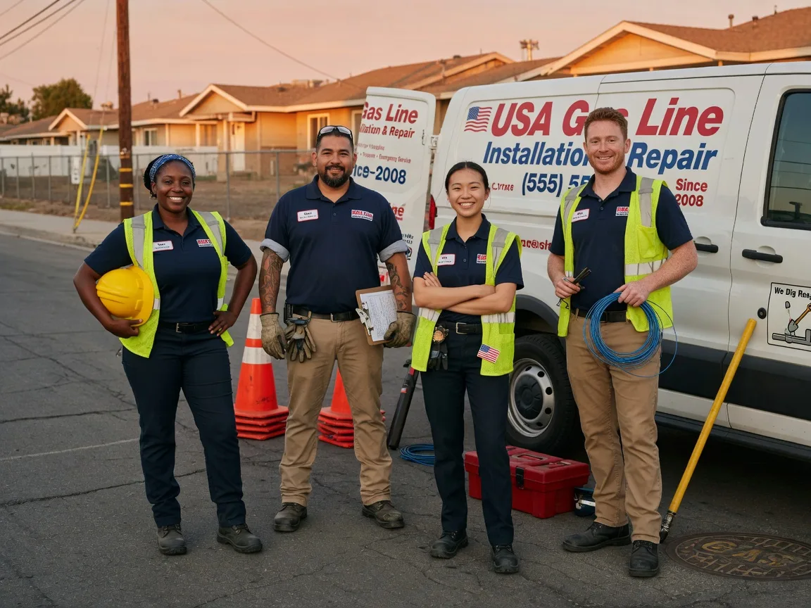 Gas Line Installation company in Connell, WA